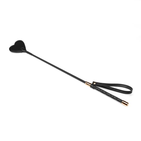 ⁨Szpicruta Black Organosilicon Riding Crop Liebe Seele⁩ w sklepie Wasserman.eu