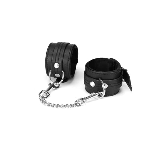 ⁨Kajdanki Black Bond Wrist Cuffs Liebe Seele⁩ w sklepie Wasserman.eu