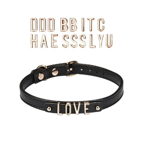 ⁨Diy Choker With 21 Removable Letters Liebe Seele⁩ w sklepie Wasserman.eu