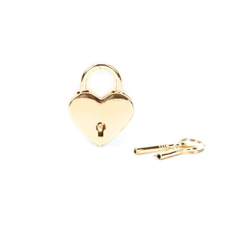 ⁨Kłódka Gold Heart Shape Padlock (2Pcs A Set) Liebe Seele⁩ w sklepie Wasserman.eu