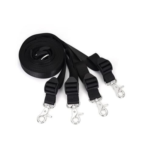 ⁨Underbed Webbing Accessory With Clips In Silver Liebe Seele⁩ w sklepie Wasserman.eu