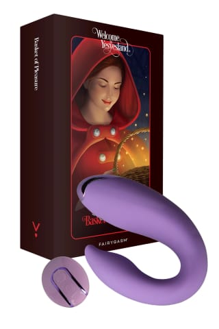 ⁨Wibrator Dla Par Pleasureberry Violet FairyGasm⁩ w sklepie Wasserman.eu