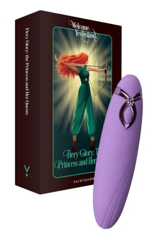 ⁨Stymulator Łechtaczki Pleasurearrow Violet FairyGasm⁩ w sklepie Wasserman.eu