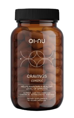 ⁨Bloker Apetytu 60 Kapsułek Cravings Control Qi-Nu⁩ w sklepie Wasserman.eu