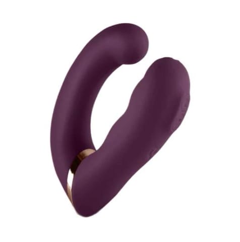 ⁨Wibrator Do Punktu G Ze Stymulatorem Variety Burgundy Rocks-Off⁩ w sklepie Wasserman.eu