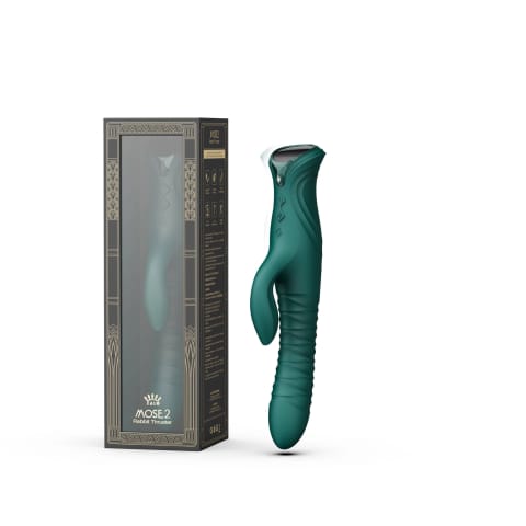 ⁨Wibrator króliczek Mose 2 Turquoise Green Zalo⁩ w sklepie Wasserman.eu