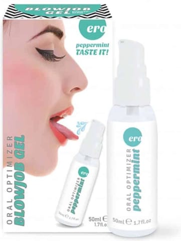 ⁨Żel Oral Optimizer Deepthroat Gel Peppermint 50ml Ero By Hot⁩ w sklepie Wasserman.eu