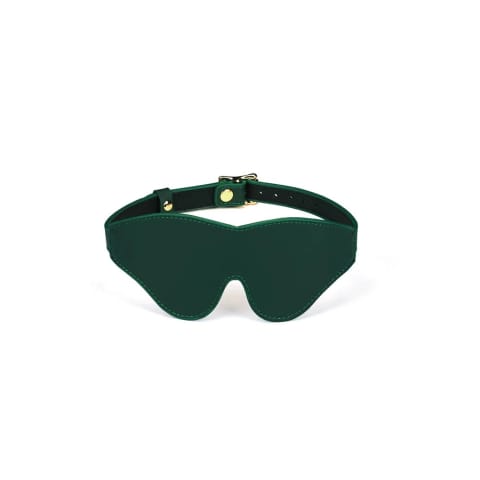 ⁨Maska na oczy Mossy Chic Leather Blindfold Liebe Seele⁩ w sklepie Wasserman.eu