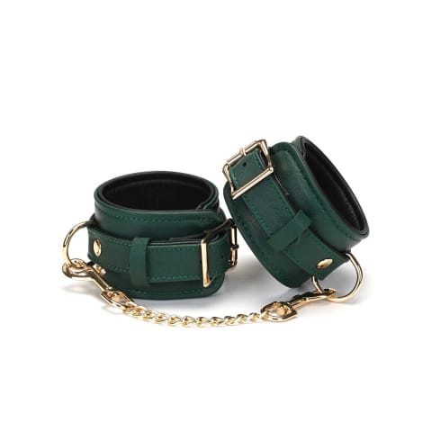 ⁨Kajdanki na kostki Mossy Chic Leather Ankle Cuffs Liebe Seele⁩ w sklepie Wasserman.eu