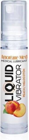 ⁨Wibrator w płynie Liquid Vibrator Peach 10ml Amoreane⁩ w sklepie Wasserman.eu