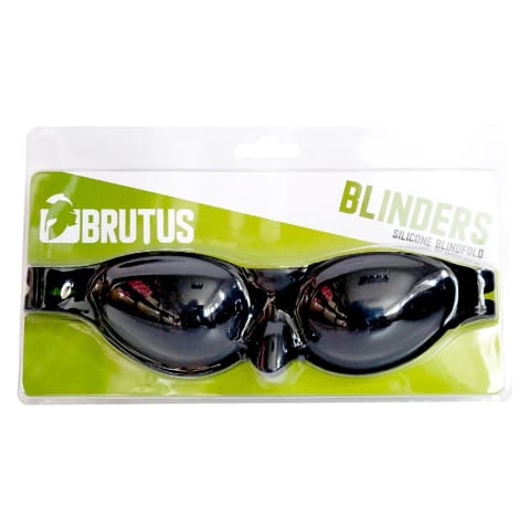 ⁨Silikonowa maska Blinders Silicone Blindfold Black Brutus⁩ w sklepie Wasserman.eu