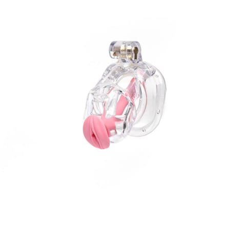 ⁨Pas cnoty Guardian Chastity Cage Clear Size 1 CELLMATE⁩ w sklepie Wasserman.eu