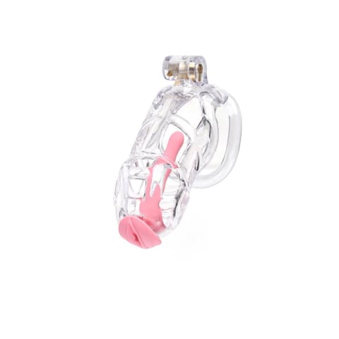 ⁨Pas cnoty Guardian Chastity Cage Clear Size 3 CELLMATE⁩ w sklepie Wasserman.eu