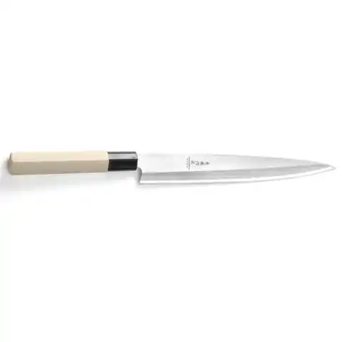 ⁨Nóż japoński SASHIMI z drewnianą rączką 240 mm - Hendi 845042⁩ w sklepie Wasserman.eu