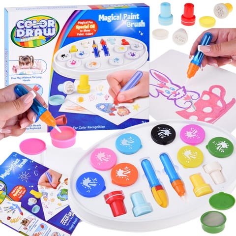 ⁨Magiczny pędzel wodny Color Draw - zestaw do malowania wodą + akces. ZA5768⁩ w sklepie Wasserman.eu