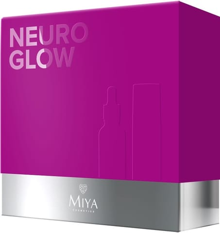 ⁨MIYA Zestaw prezentowy Neuro Glow (Krem naprawczy 50ml + Serum ujędrniające 30ml)⁩ w sklepie Wasserman.eu