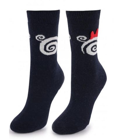 ⁨SKARPETY MARILYN ANGORA TERRY R36 NAVY BLUE (kolor navy, rozmiar uniwersalny)⁩ w sklepie Wasserman.eu