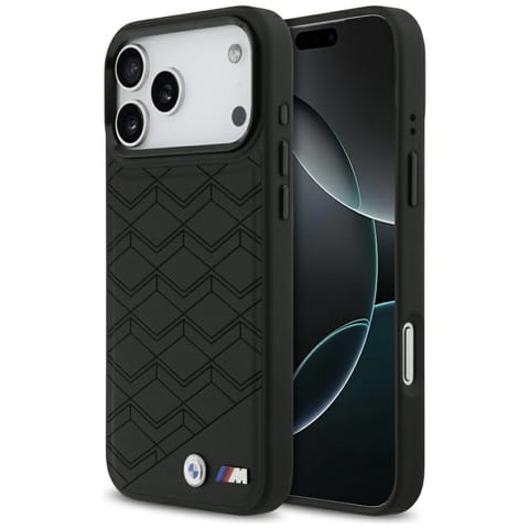 ⁨Etui BMW M Shape Logo MagSafe do iPhone  17 Pro Max czarny⁩ w sklepie Wasserman.eu
