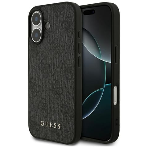 ⁨Etui Guess 4G Classic do iPhone 17       czarny⁩ w sklepie Wasserman.eu