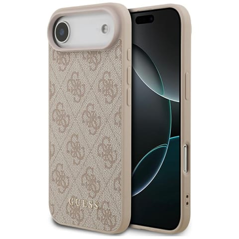 ⁨Etui Guess 4G Classic do iPhone 17 Air   różowy⁩ w sklepie Wasserman.eu