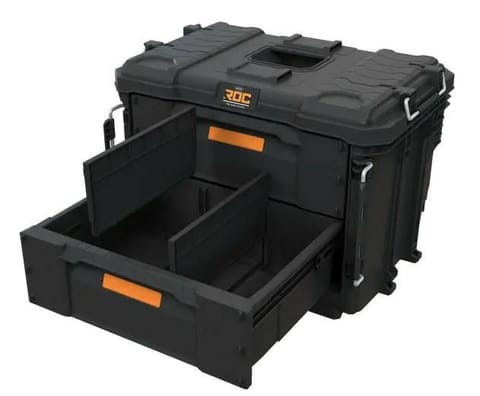 ⁨SKRZYNKA NARZĘDZIOWA KETER ROC PRO GEAR 2.0 - 4 SZUFLADY⁩ w sklepie Wasserman.eu
