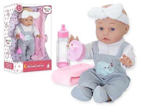 ⁨Lalka bobas z akcesoriami 30cm⁩ w sklepie Wasserman.eu