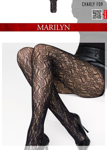 ⁨RAJSTOPY MARILYN CHARLY F09 (kolor black, rozmiar 3/4)⁩ w sklepie Wasserman.eu