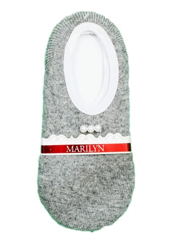 ⁨SKARPETY MARILYN BALETKI ANGORA L42 D GREY (kolor szary, rozmiar uniwersalny)⁩ w sklepie Wasserman.eu