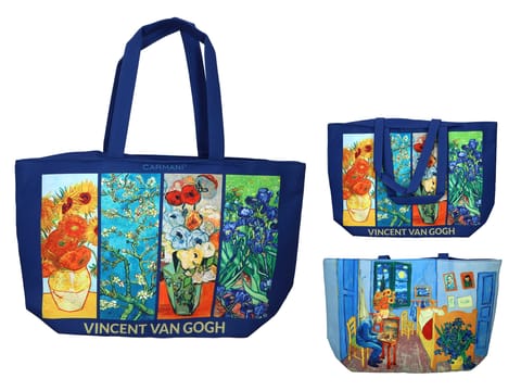 ⁨Torba na ramię - V. van Gogh, Pokój (CARMANI)⁩ w sklepie Wasserman.eu