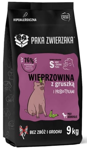 ⁨Paka Zwierzaka Seventh Heaven Wieprzowina z gruszką S 9kg⁩ w sklepie Wasserman.eu