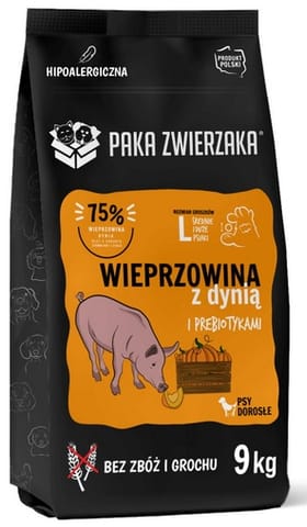 ⁨Paka Zwierzaka Seventh Heaven Wieprzowina z dynią L 9kg⁩ w sklepie Wasserman.eu