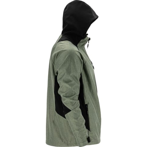 ⁨SOFTSHELL JACKET, HOOD, GREEN-BLACK, "S", CE, LAHTI⁩ at Wasserman.eu
