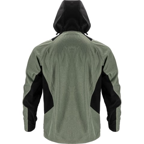⁨SOFTSHELL JACKET, HOOD, GREEN-BLACK, "L", CE, LAHTI⁩ at Wasserman.eu