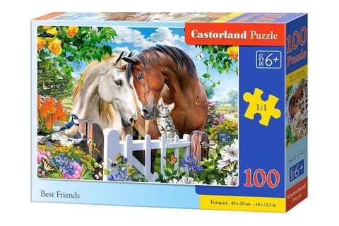 ⁨Puzzle 100 el. Best Friends⁩ w sklepie Wasserman.eu
