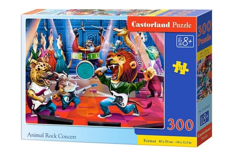 ⁨Puzzle 300 el. Animal Rock Concert⁩ w sklepie Wasserman.eu
