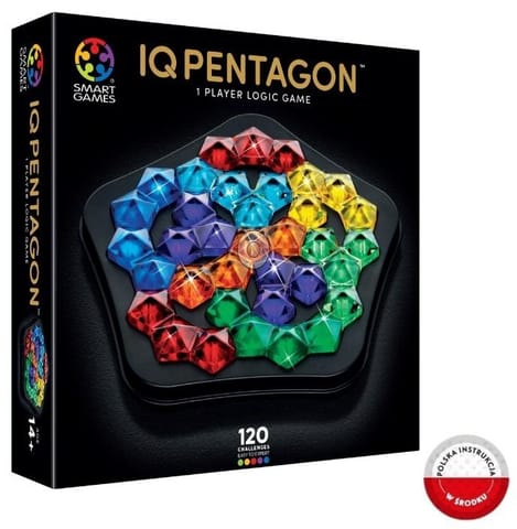 ⁨Smart Games IQ Pentagon Deluxe (ENG) IUVI Games⁩ w sklepie Wasserman.eu