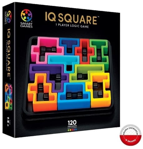 ⁨Smart Games IQ Square Deluxe (ENG) IUVI Games⁩ w sklepie Wasserman.eu