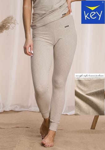⁨LEGGINSY KEY LXL-729/3 HOT TOUCH CB (kolor beż ciemny, rozmiar S)⁩ w sklepie Wasserman.eu