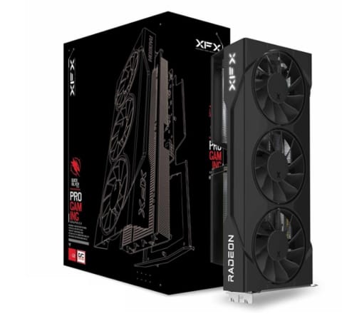 ⁨Karta graficzna XFX Swift Radeon RX 9060 XT OC Triple Fan Gaming 16GB GDDR6 (RX-96TS316B7)⁩ w sklepie Wasserman.eu