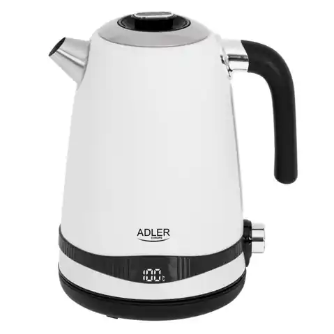 ⁨Adler AD 1295w Electric kettle 1.7 l White⁩ at Wasserman.eu