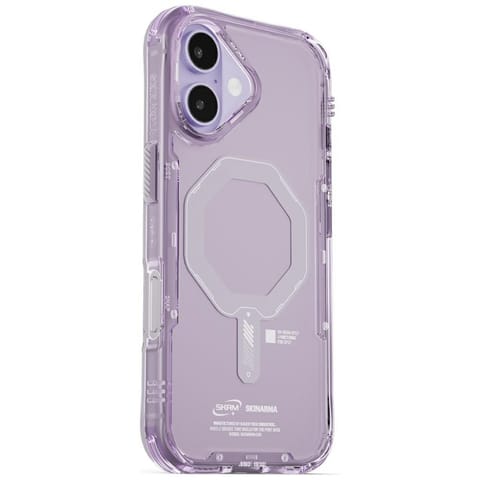 ⁨Etui Skinarma Saido do iPhone 17         Magnetic Charging lilac⁩ w sklepie Wasserman.eu