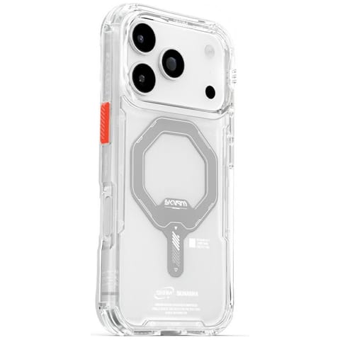 ⁨Etui Skinarma Saido do iPhone 17 Pro     Magnetic Charging przezroczysty⁩ w sklepie Wasserman.eu