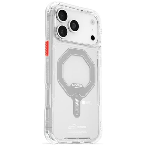 ⁨Etui Skinarma Saido do iPhone 17 Pro Max Magnetic Charging przezroczysty⁩ w sklepie Wasserman.eu