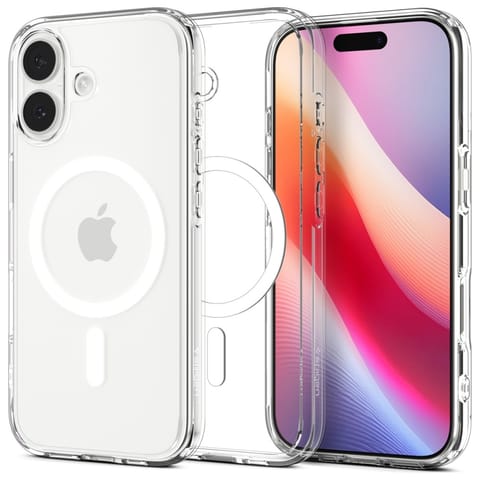 ⁨Etui Spigen Ultra Hybrid Mag MagSafe do  iPhone 17 biały⁩ w sklepie Wasserman.eu