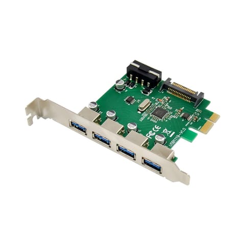 MicroConnect 4 port USB 3.0 PCIe card w sklepie Wasserman.eu