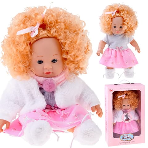 ⁨Interaktywna lalka ALICJA 32cm z burzą blond włosów - mówi i gaworzy ZA5841⁩ w sklepie Wasserman.eu