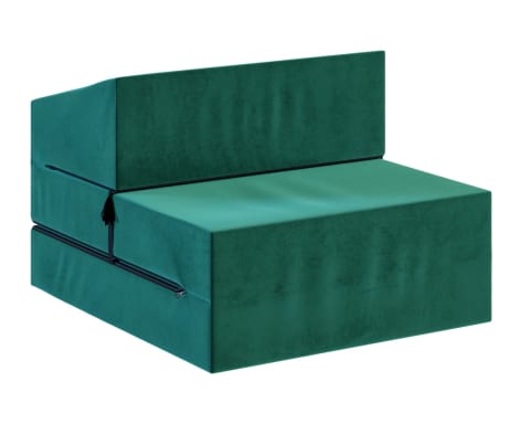 ⁨SOFKA SUZI TRINITY rozkładana, wymiary: 71x204x14 cm Kolor: Pudrowy róż⁩ w sklepie Wasserman.eu
