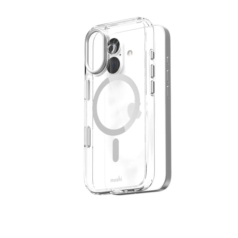 ⁨Moshi iGlaze MagSafe - Etui iPhone 17 (Luna Silver)⁩ w sklepie Wasserman.eu