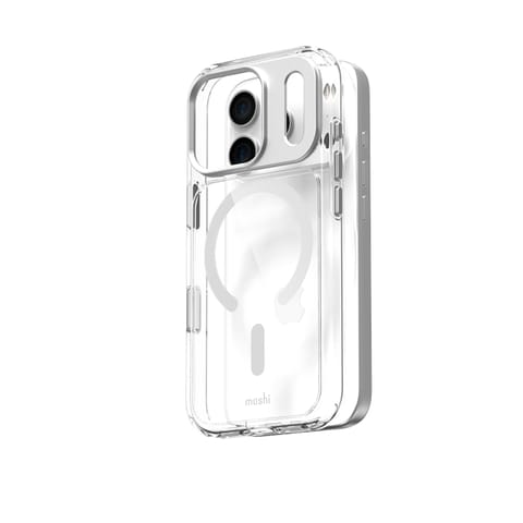 ⁨Moshi iGlaze MagSafe - Etui iPhone 17 Pro (Luna Silver)⁩ w sklepie Wasserman.eu