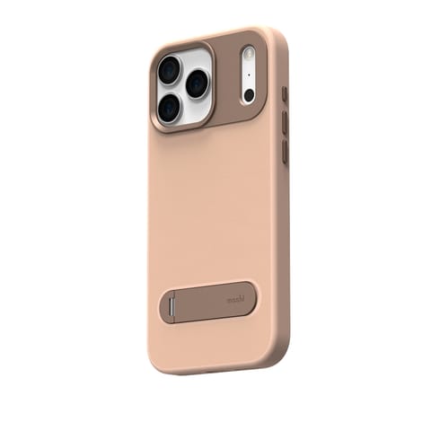⁨Moshi Kameleon MagSafe - Etui iPhone 17 Pro Max z funkcją podstawki (Milktea Brown)⁩ w sklepie Wasserman.eu